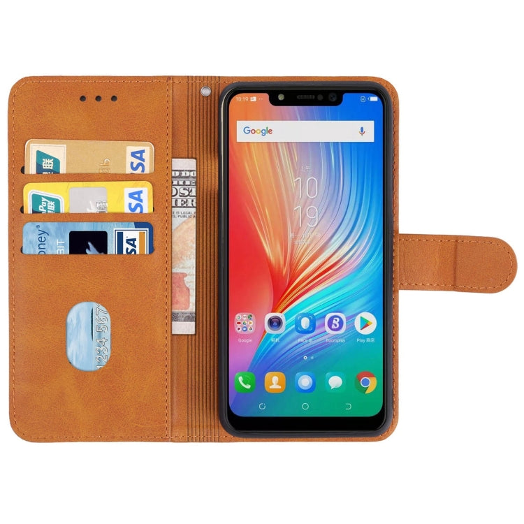 For Tecno Spark 3 Pro Leather Phone Case