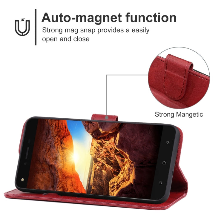 For Tecno Spark Plus / K9 Leather Phone Case