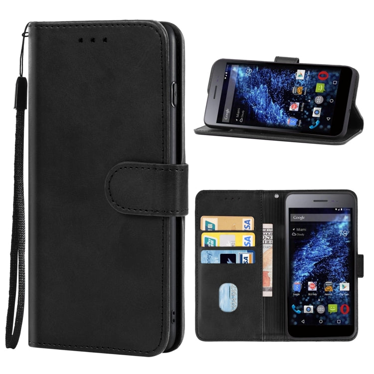 For Tecno W4 Leather Phone Case