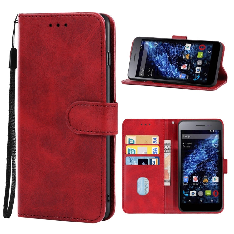 For Tecno W4 Leather Phone Case