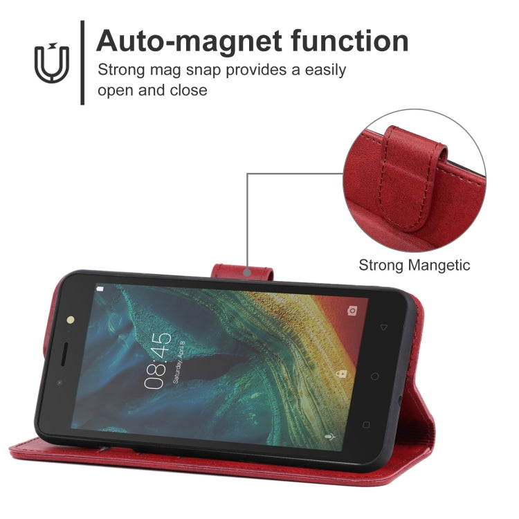 For Tecno WX3 Pro Leather Phone Case