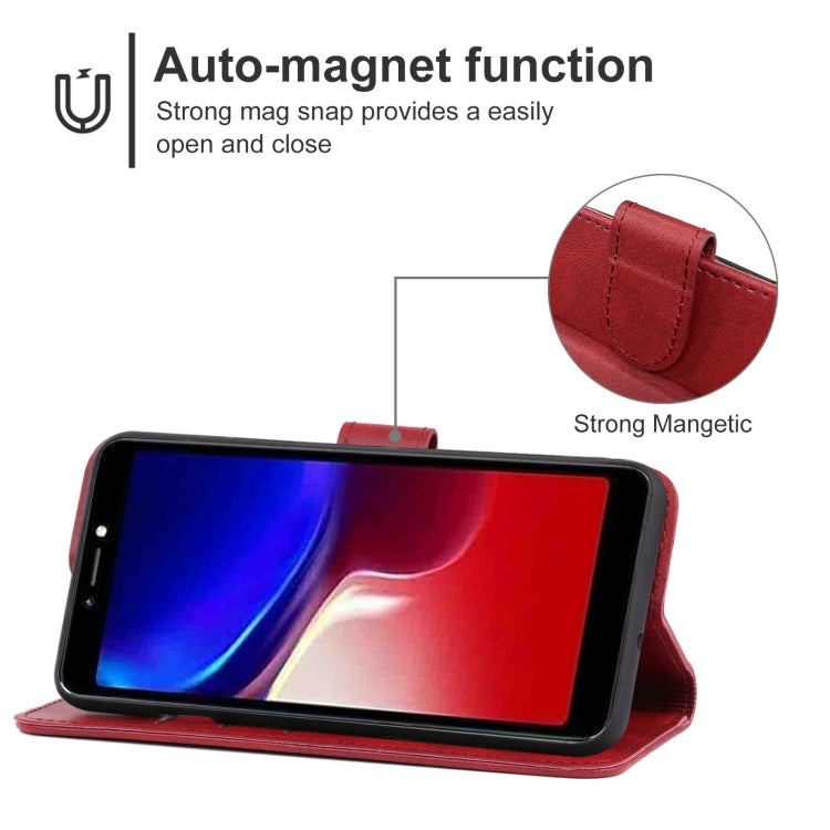 For Tecno P32 Leather Phone Case