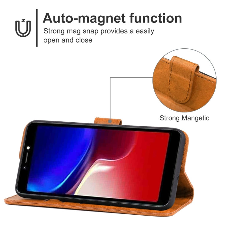 For Tecno P32 Leather Phone Case