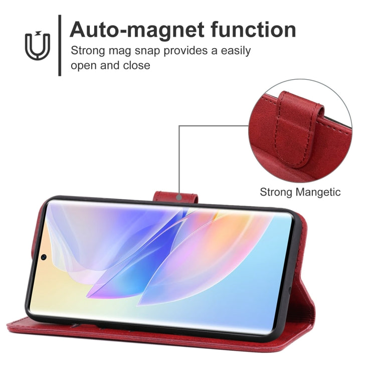 Leather Phone Case For Honor 60 SE
