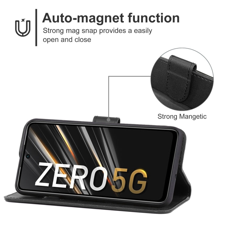 Leather Phone Case For Infinix Zero 5G