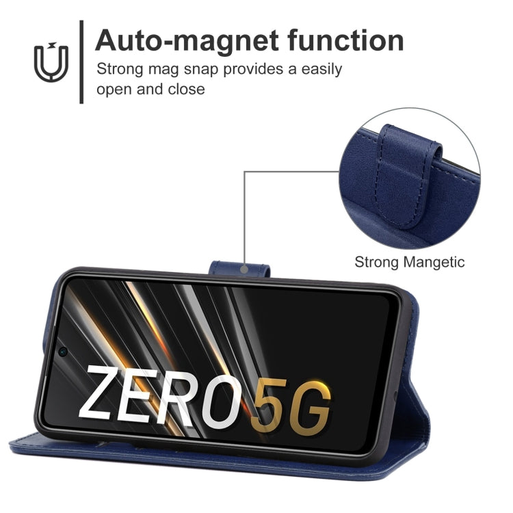 Leather Phone Case For Infinix Zero 5G