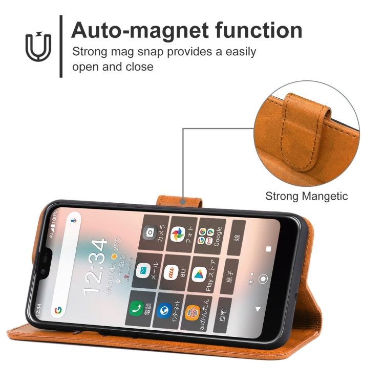 Leather Phone Case For Kyocera Gratina KYV48