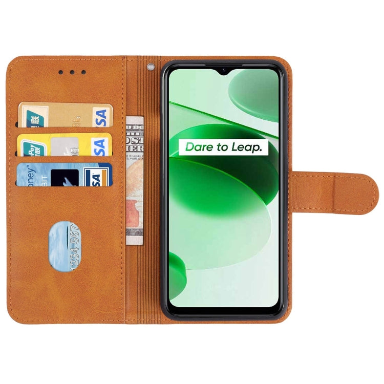 Leather Phone Case For OPPO Realme C35