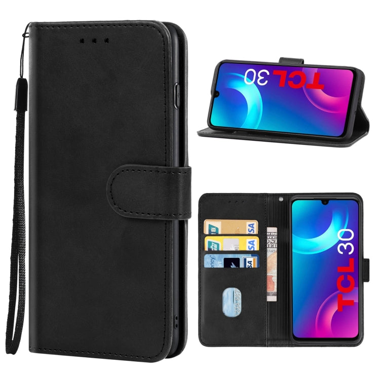 Leather Phone Case For TCL 30