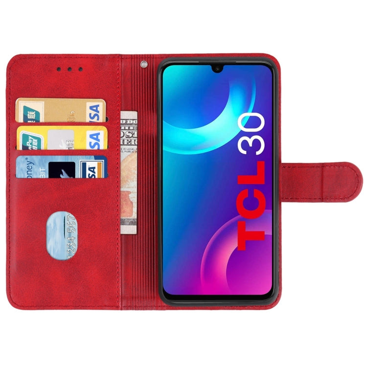 Leather Phone Case For TCL 30