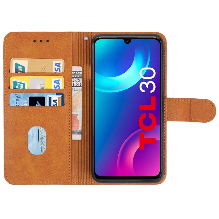 Leather Phone Case For TCL 30