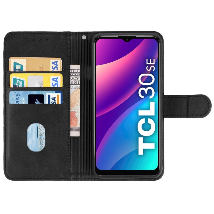 Leather Phone Case For TCL 30 SE