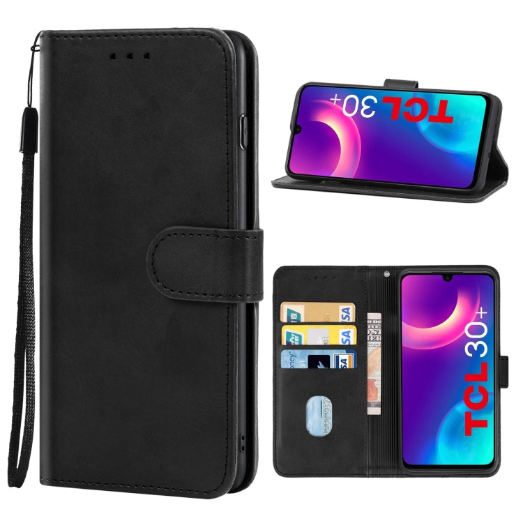 Leather Phone Case For TCL 30+