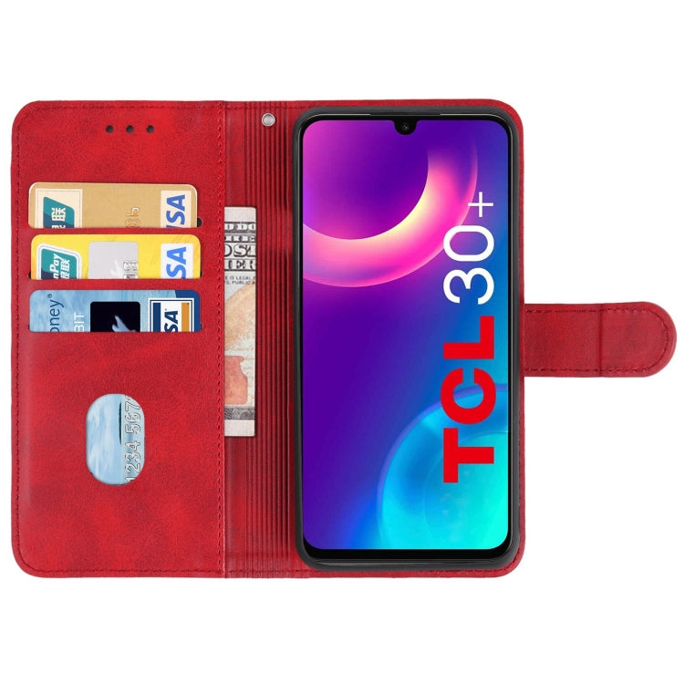 Leather Phone Case For TCL 30+