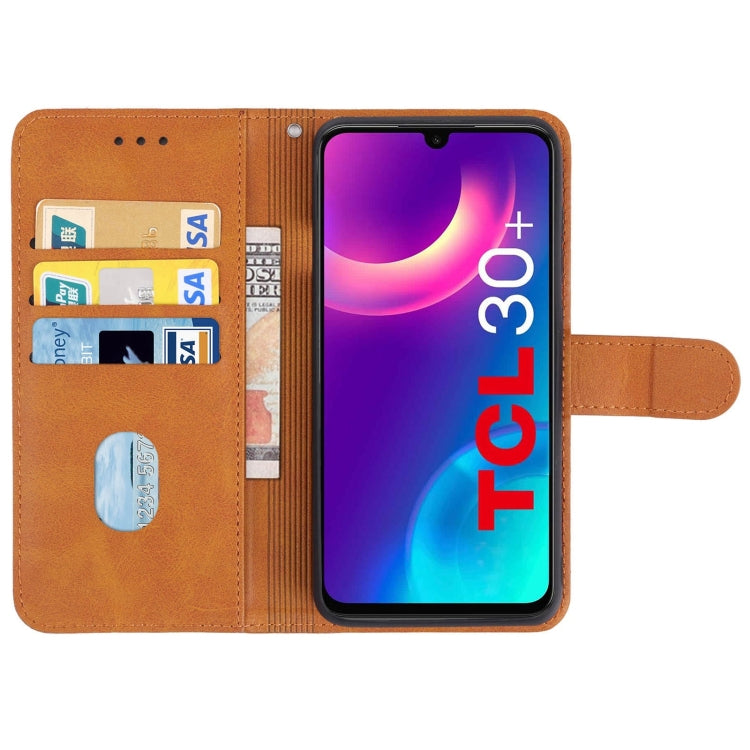 Leather Phone Case For TCL 30+