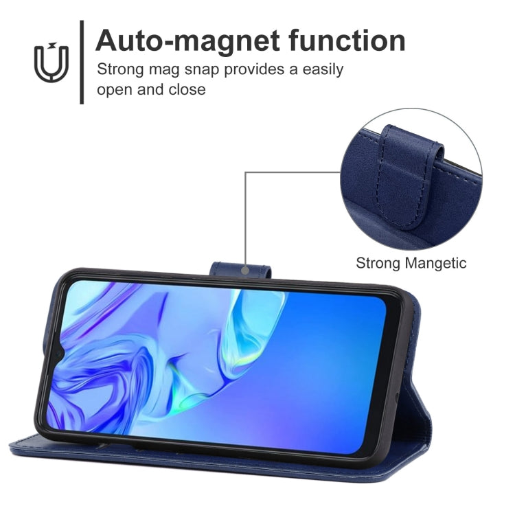 Leather Phone Case For TCL 305 / 30 SE / 306 & Sharp Aquos V6 / V6 Plus