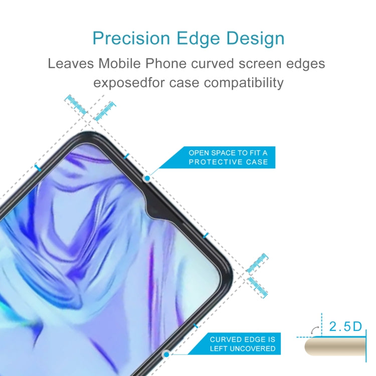 10 PCS 0.26mm 9H 2.5D Tempered Glass Film For TCL 305 / 305 DUAL SIM / 30E