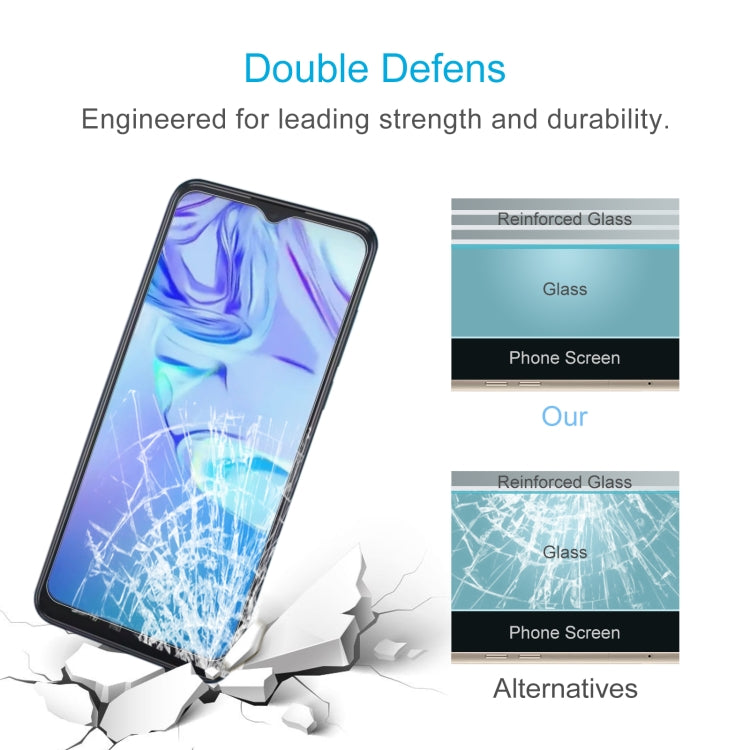 10 PCS 0.26mm 9H 2.5D Tempered Glass Film For TCL 305 / 305 DUAL SIM / 30E