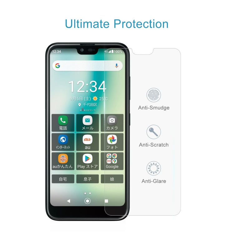 10 PCS 0.26mm 9H 2.5D Tempered Glass Film For Kyocera Gratina KYV48