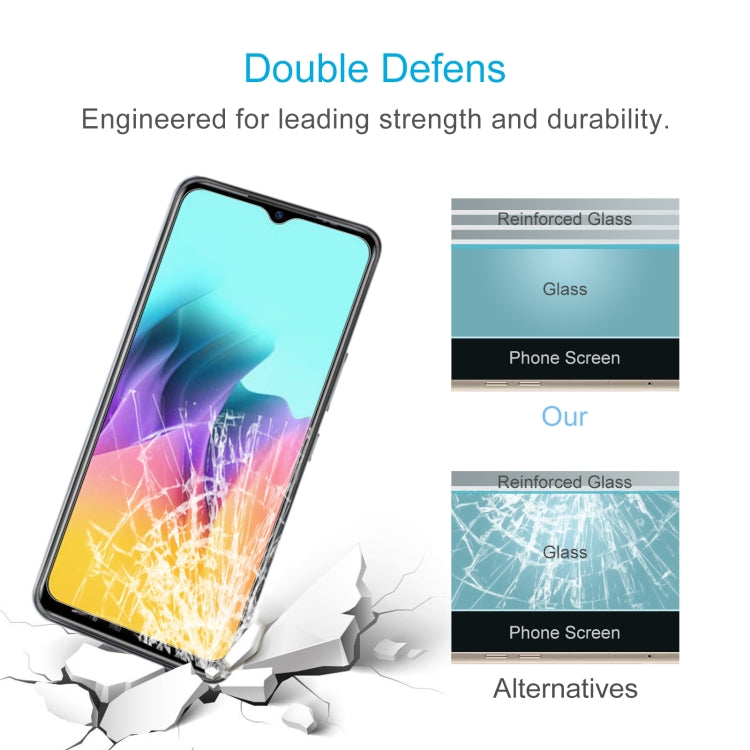 10 PCS 0.26mm 9H 2.5D Tempered Glass Film For Itel A58 / A58 Pro