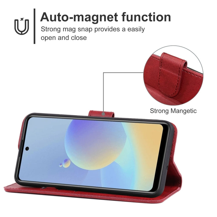 Leather Phone Case For BLU G71+