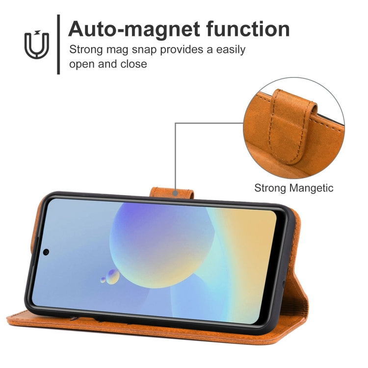 Leather Phone Case For BLU G71+