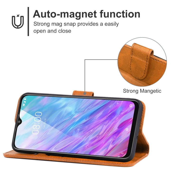 Leather Phone Case For ZTE Blade 20 Smart