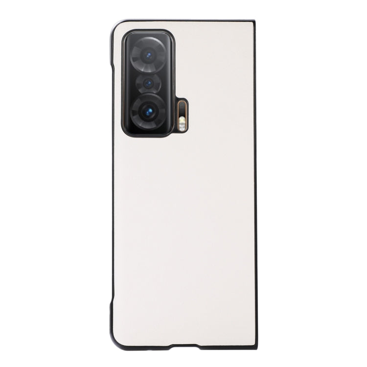 For Honor Magic V Two-color Litchi Texture Phone Case