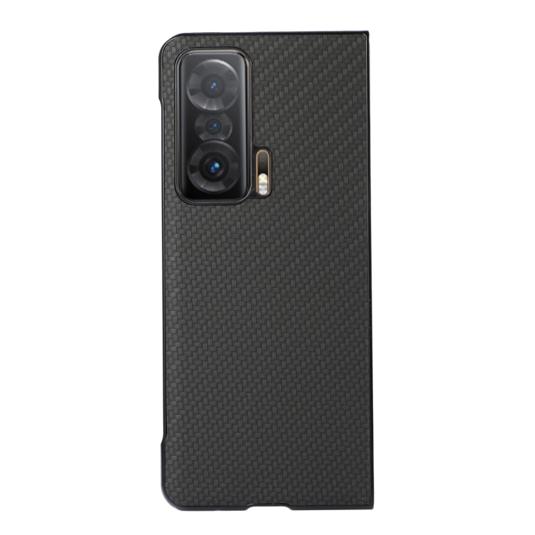 For Honor Magic V Carbon Fiber Texture Shockproof Protective Phone Case