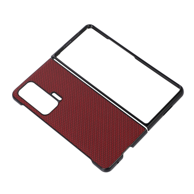 For Honor Magic V Carbon Fiber Texture Shockproof Protective Phone Case