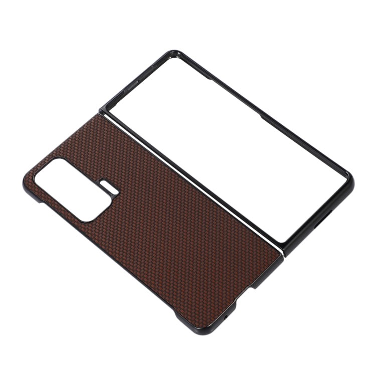For Honor Magic V Carbon Fiber Texture Shockproof Protective Phone Case