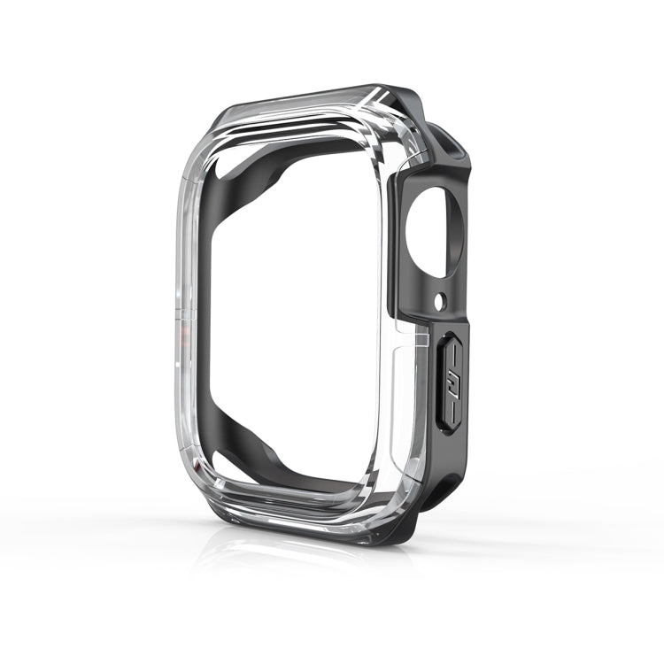 Transparent Two-color Armor Case For Apple Watch Series 8 / 7 45mm