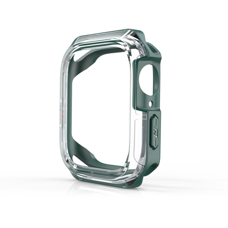Transparent Two-color Armor Case For Apple Watch Series 8 / 7 41mm