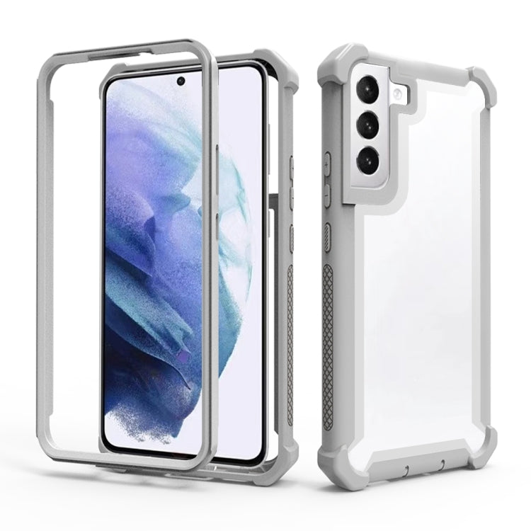 For Samsung Galaxy S22 5G Double-Sided Full Coverage TPU + Acrylic Phone Case