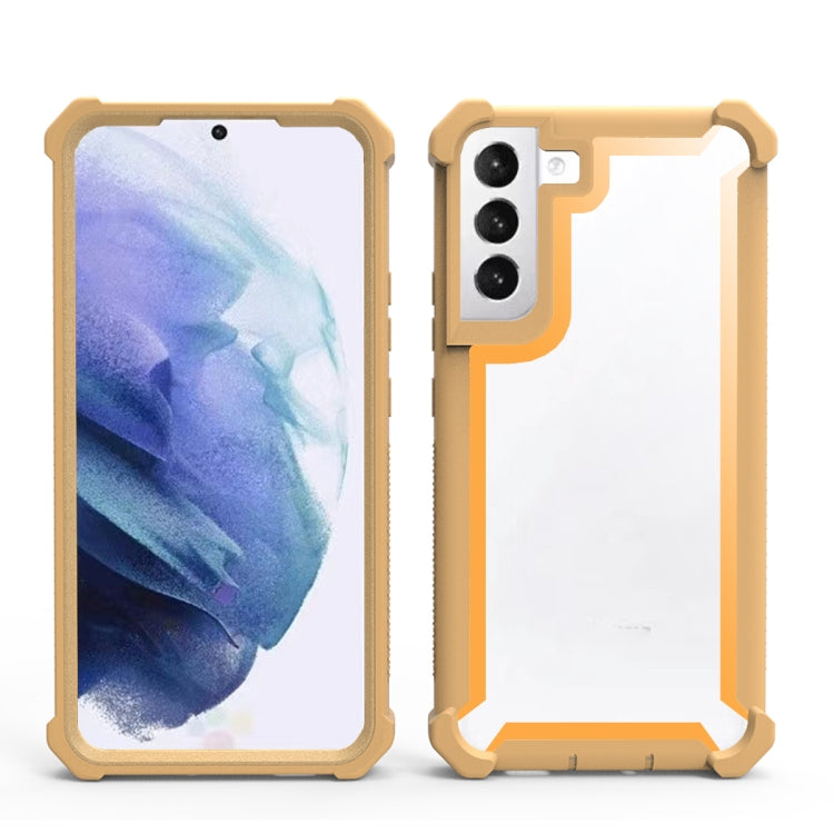 For Samsung Galaxy S22 5G Double-Sided Full Coverage TPU + Acrylic Phone Case