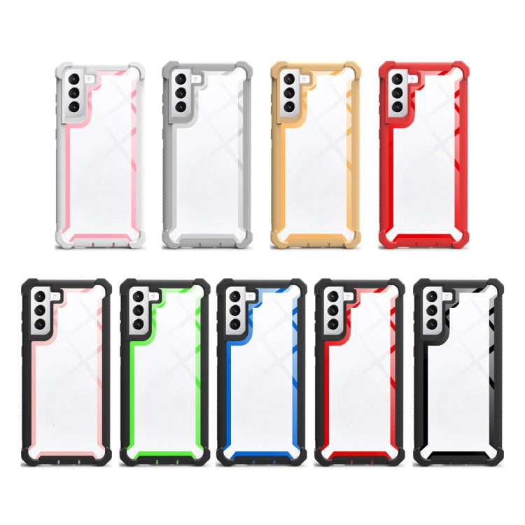 For Samsung Galaxy S22 5G Double-Sided Full Coverage TPU + Acrylic Phone Case