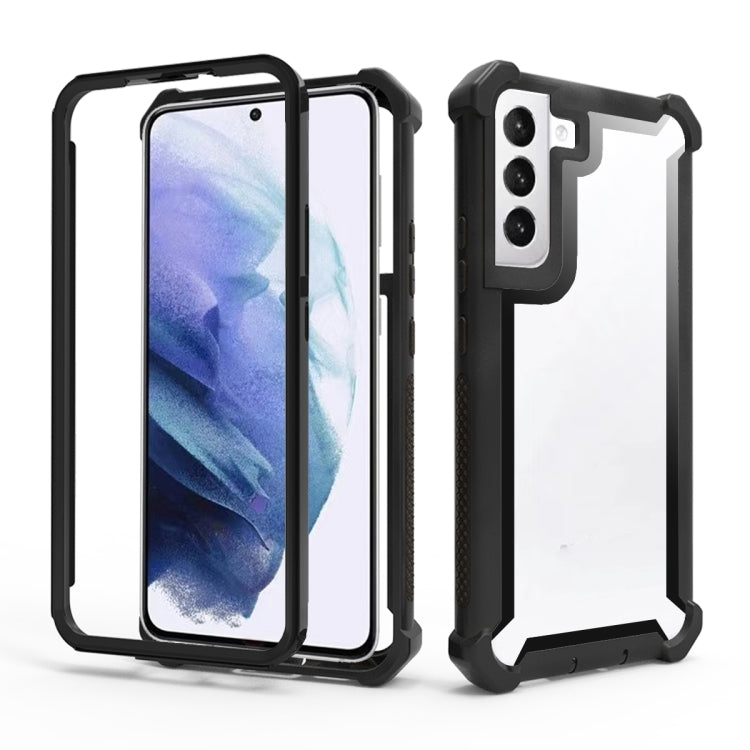 For Samsung Galaxy S22 5G Double-Sided Full Coverage TPU + Acrylic Phone Case