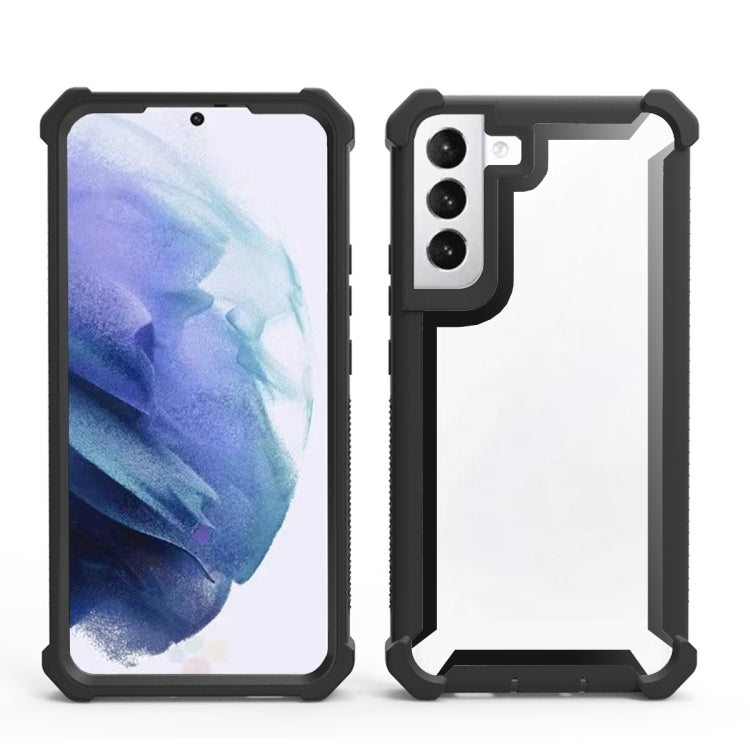 For Samsung Galaxy S22 5G Double-Sided Full Coverage TPU + Acrylic Phone Case
