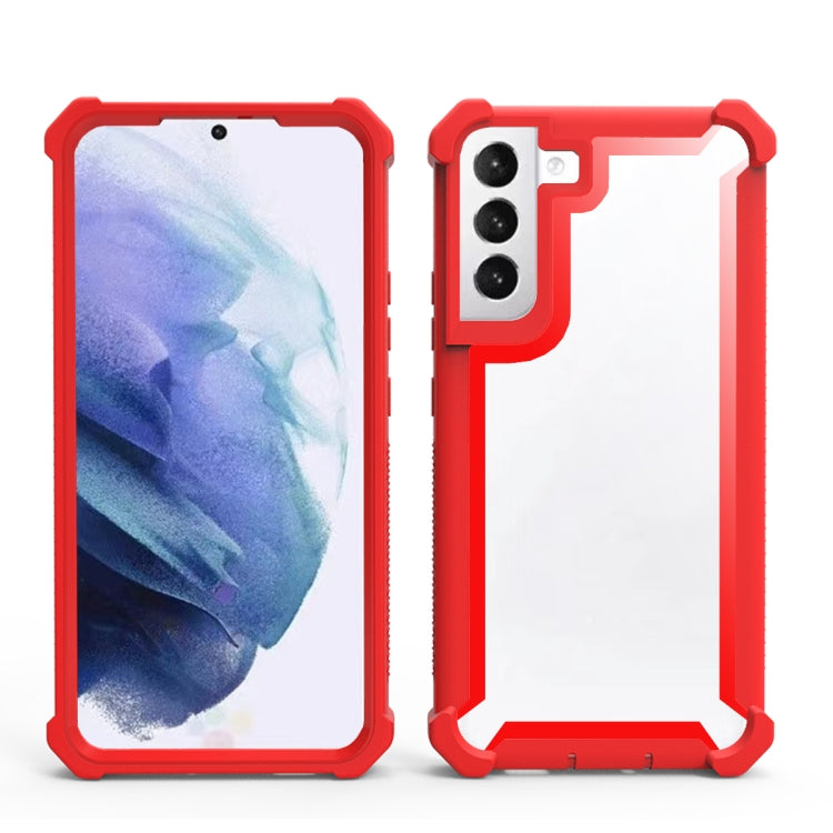 For Samsung Galaxy S22+ 5G Double-Sided Full Coverage TPU + Acrylic Phone Case