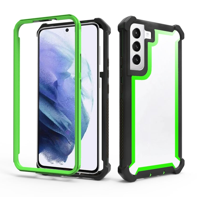 For Samsung Galaxy S22+ 5G Double-Sided Full Coverage TPU + Acrylic Phone Case