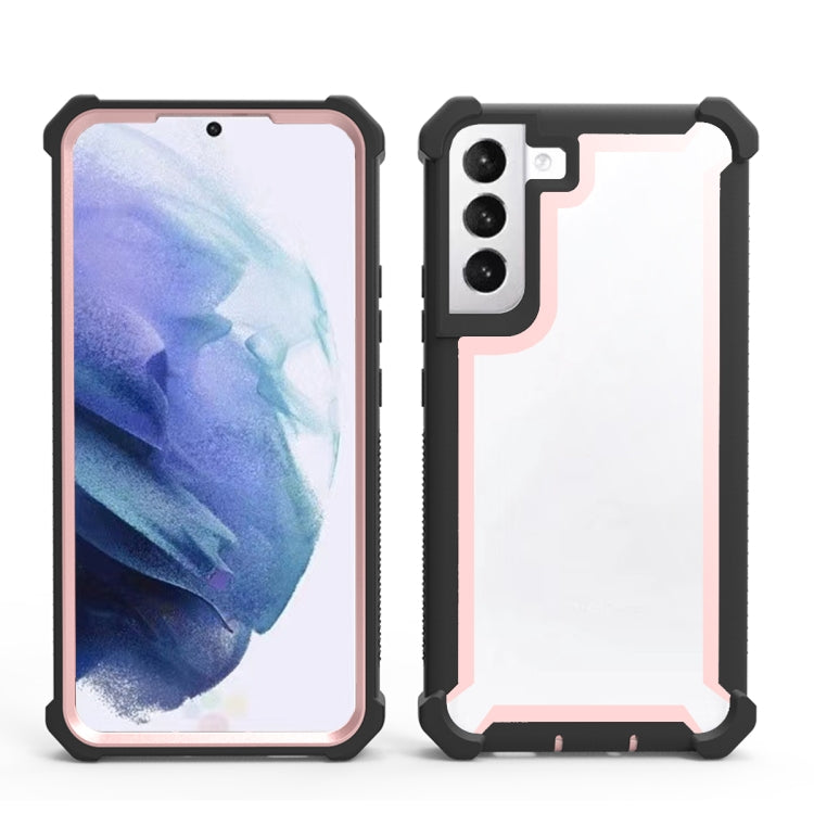 For Samsung Galaxy S22+ 5G Double-Sided Full Coverage TPU + Acrylic Phone Case