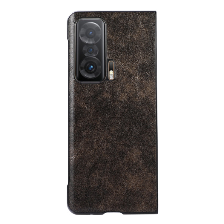 For Honor Magic V Business Style Leather Protective Phone Case