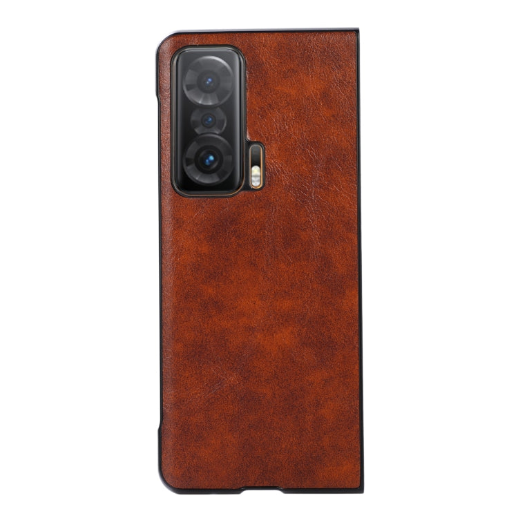 For Honor Magic V Business Style Leather Protective Phone Case