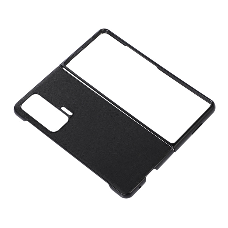 For Honor Magic V Accurate Hole Genuine Leather Shockproof Phone Case