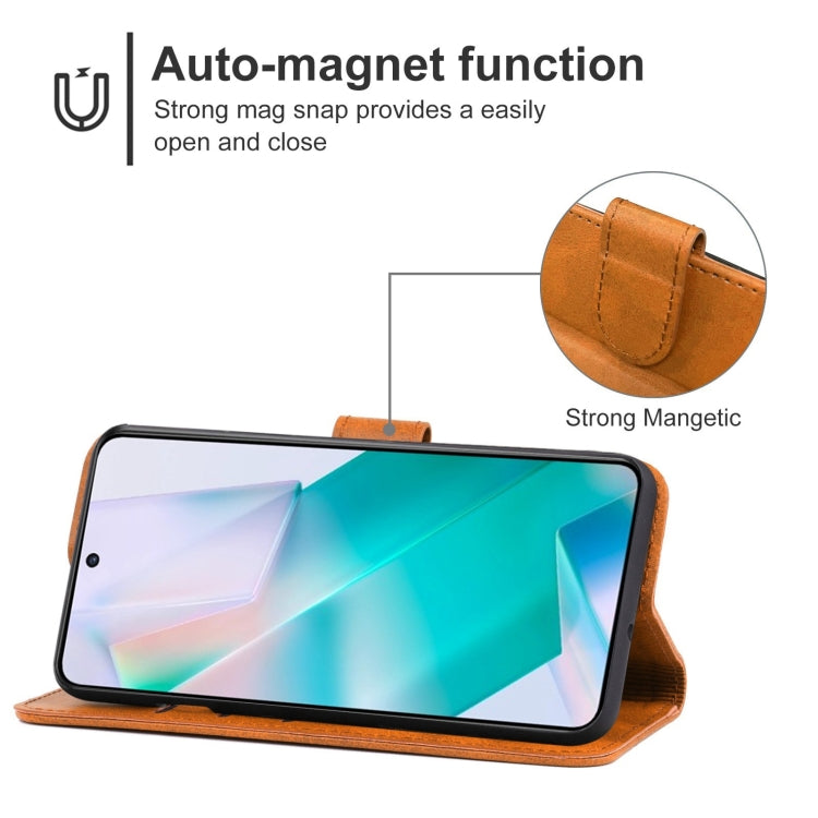 Leather Phone Case For vivo T1 5G