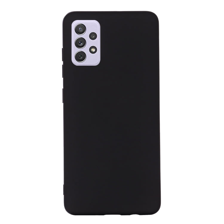 For Samsung Galaxy A73 Pure Color Liquid Silicone Phone Case