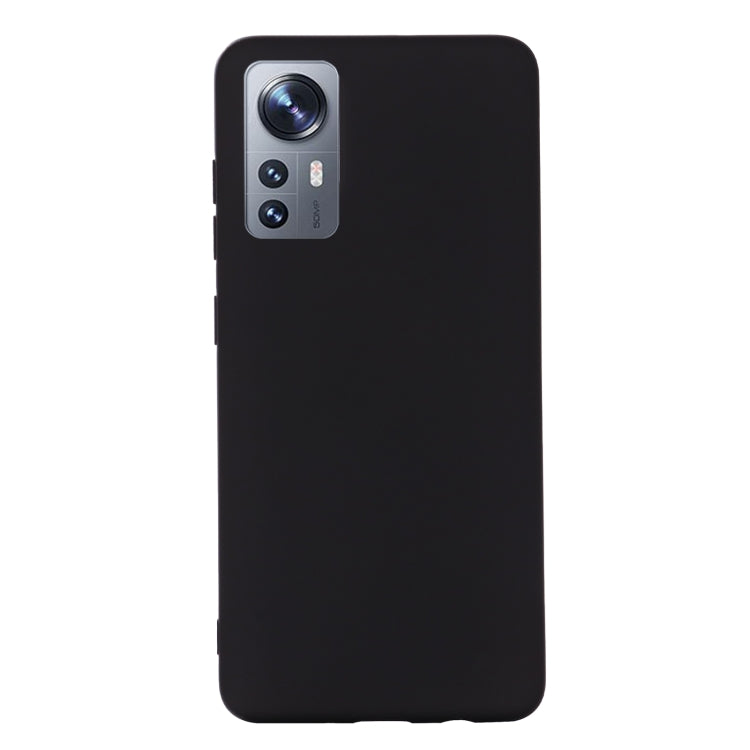 For Xiaomi 12 / 12X Pure Color Liquid Silicone Phone Case