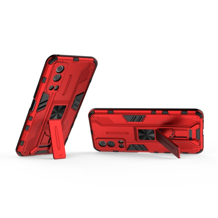 For vivo iQOO Z3 5G Supersonic PC + TPU Shock-proof Phone Case with Holder