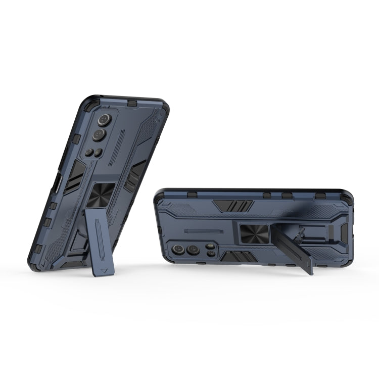 For vivo iQOO Z3 5G Supersonic PC + TPU Shock-proof Phone Case with Holder