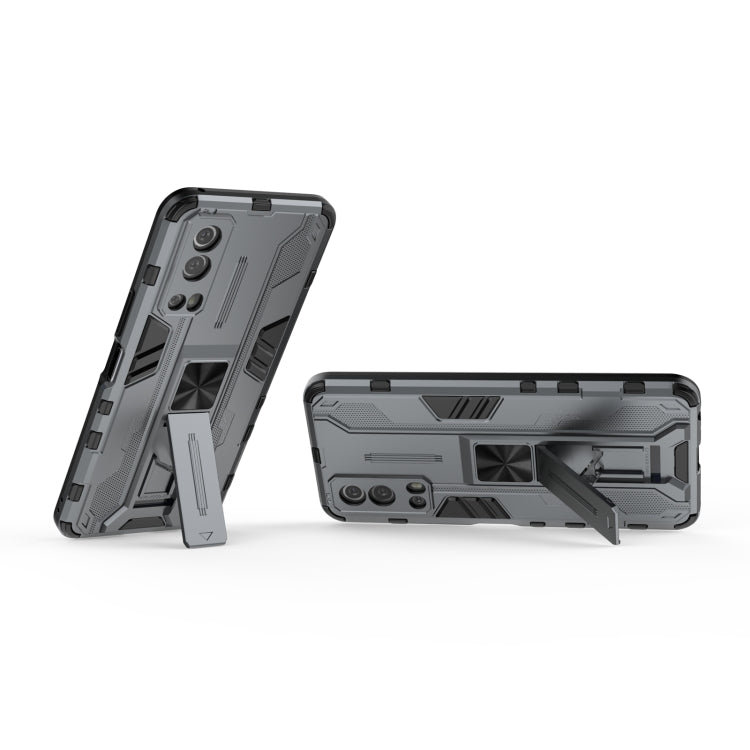 For vivo iQOO Z3 5G Supersonic PC + TPU Shock-proof Phone Case with Holder